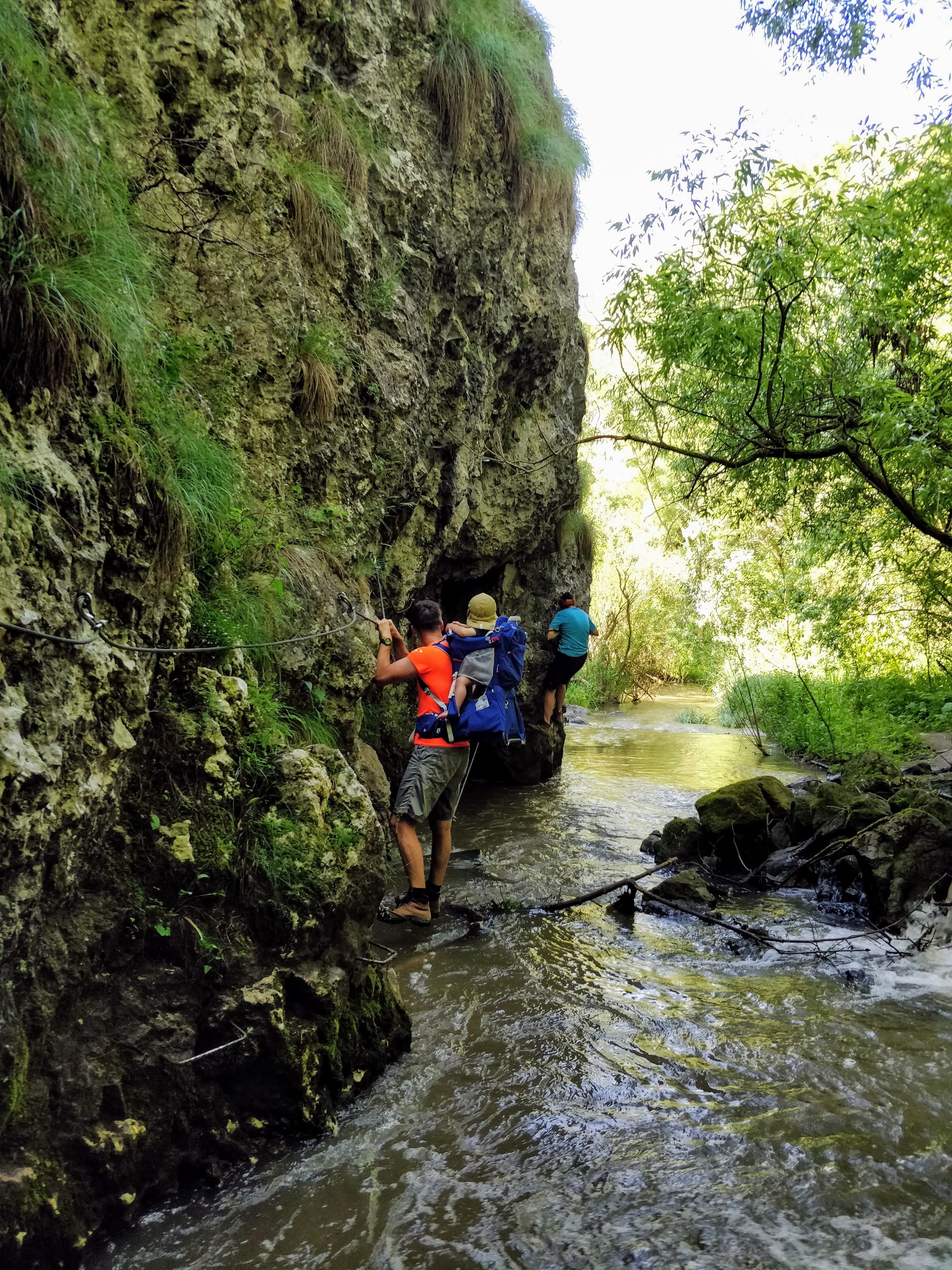 Escaping the heatwave at Tureni Gorge - June 2021