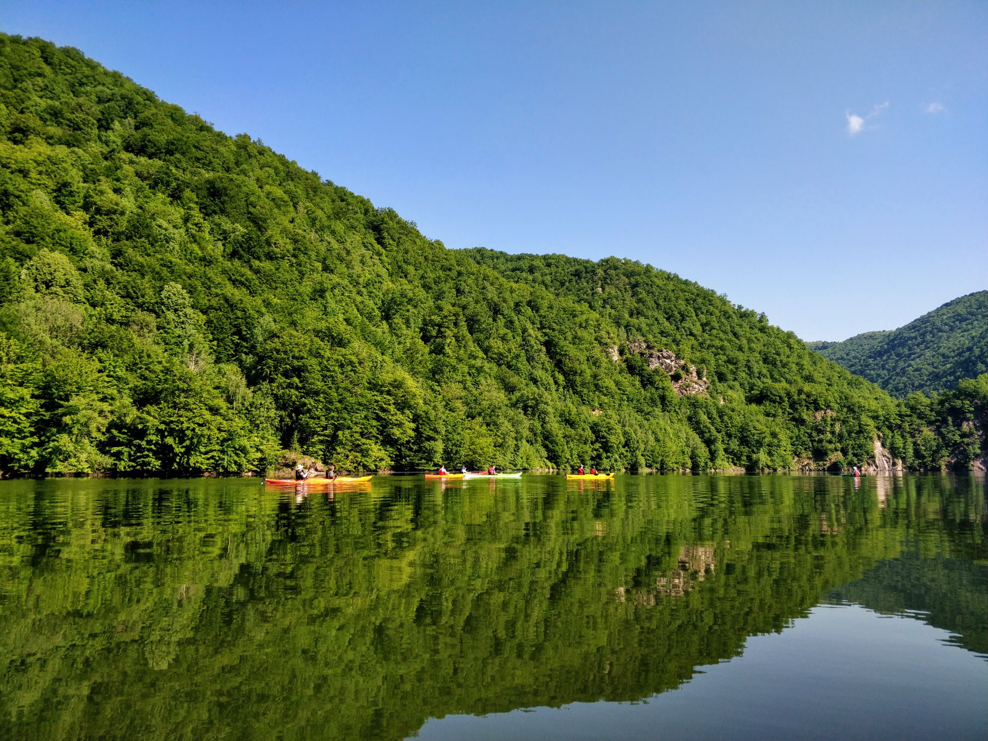 Kayaking on Tarnița Lake. A Tour With a Memorable Ending - June 2021