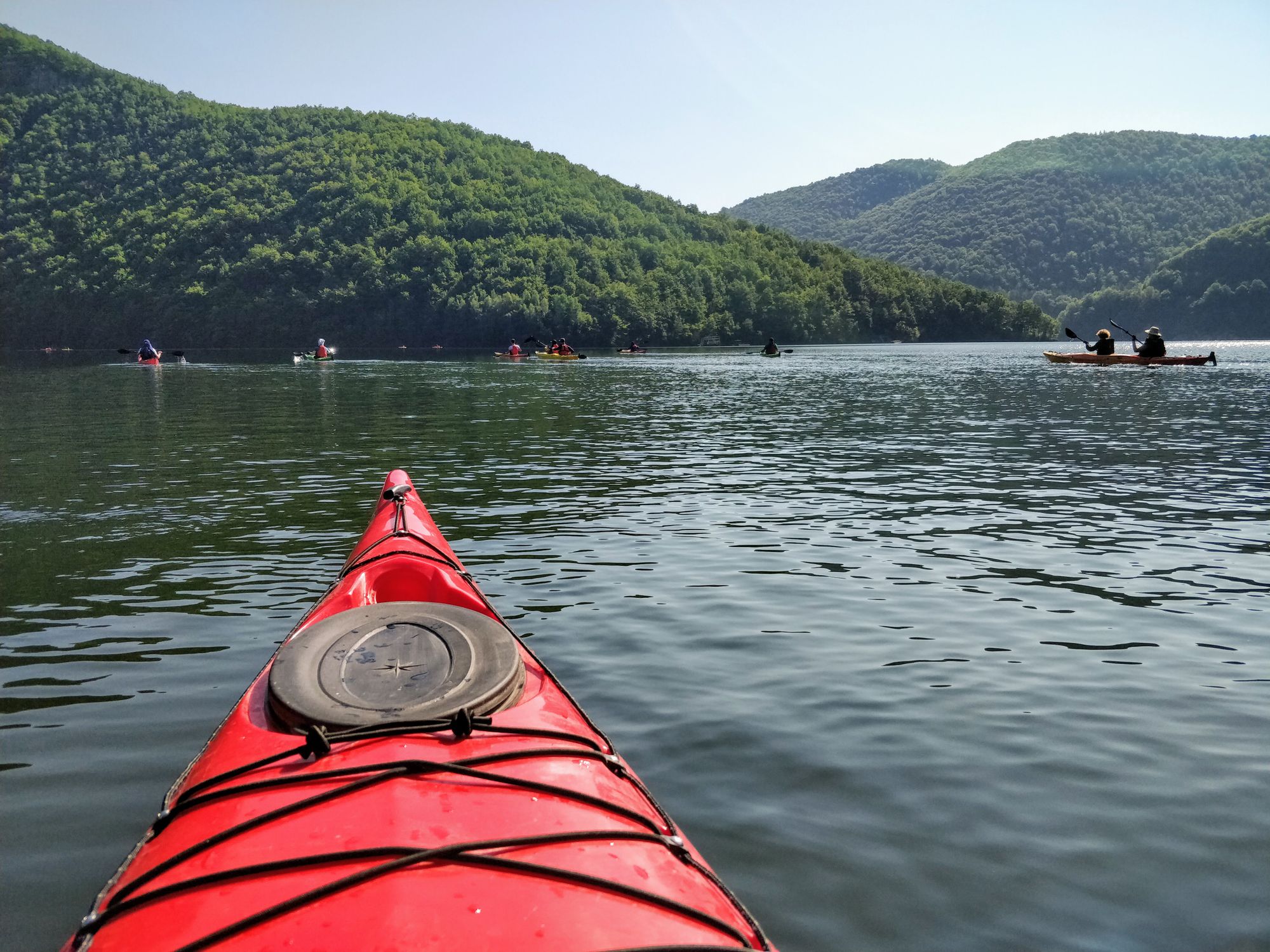 Kayaking on Tarnița Lake. A Tour With a Memorable Ending - June 2021